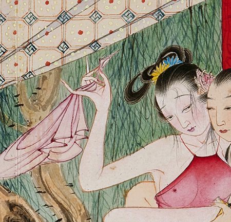 鹤城-民国时期民间艺术珍品-春宫避火图的起源和价值